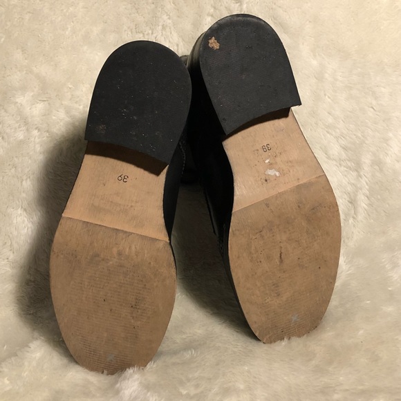 TOPSHOP Leather Lace Up Ankle Boots Size 9/39 - Picture 8 of 14